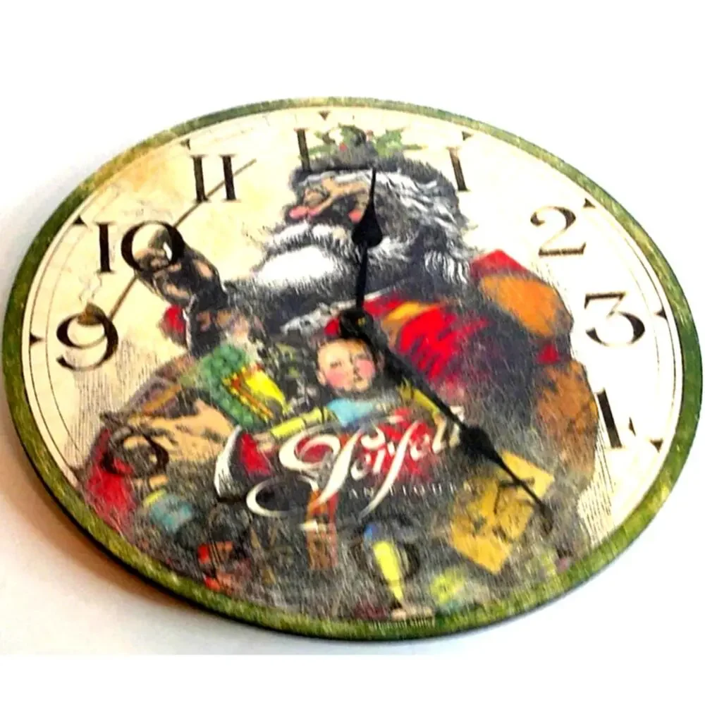 Vintage Howard Miller The Perfetts Antique Style Christmas Musical Clock READ
